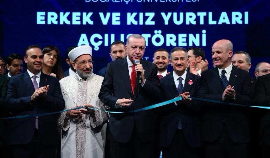 Erdoğan: Üniversitelerimiz Türkiye'nin vizyon merkezi olmalı