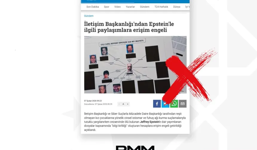 İletişim'den 'Epstein paylaşımlarına erişim engeli' iddiasına yanıt