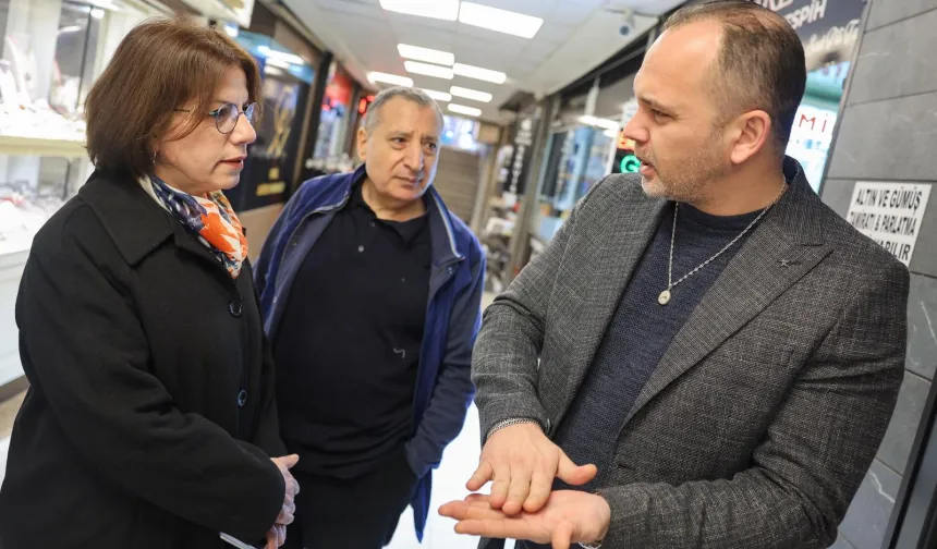 İstanbul Maltepe'de Başkan Köymen esnafla bir araya geldi