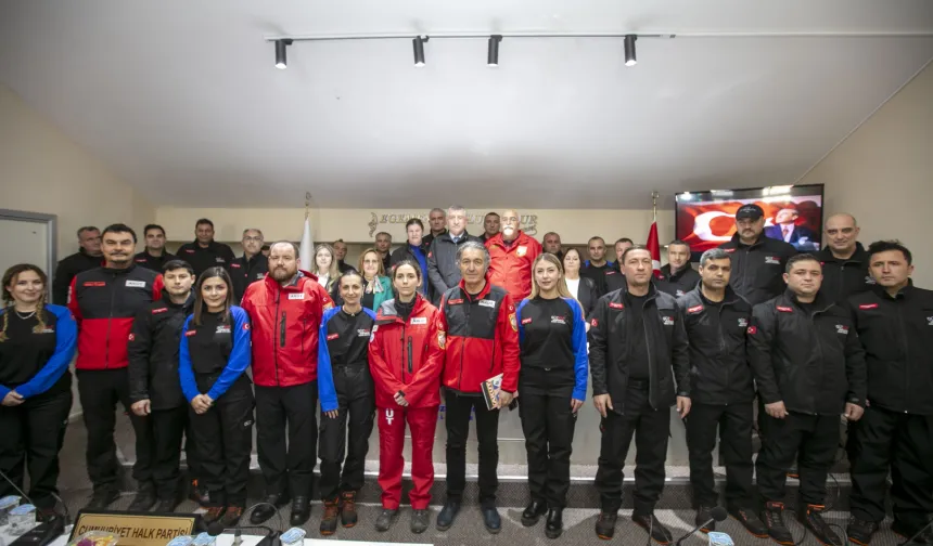 İzmir'de Güzelbahçe Belediyesi Afet İşleri Müdürlüğü kuruldu