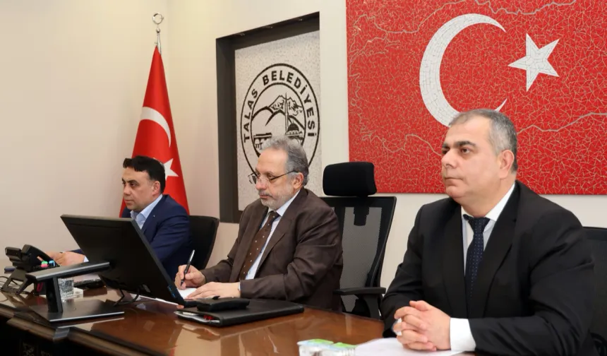 Kayseri Talas'ta hizmette ortak akıl buluşması