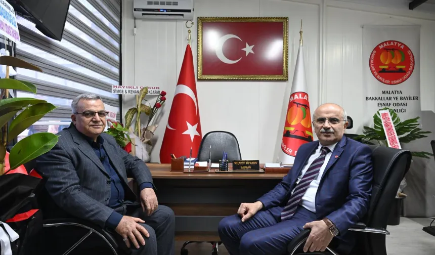 Malatya Büyükşehir'den esnaf odalarına ziyaret