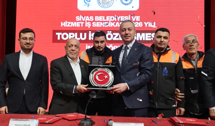 Sivas Belediyesi'nden işçilere yüzde 31 zam