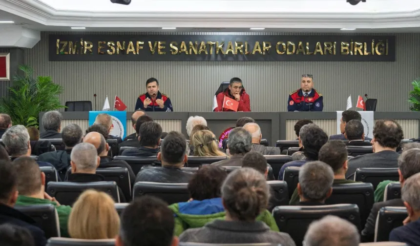 Yangın güvenliğinde yeni dönem İzmir'de konuşuldu