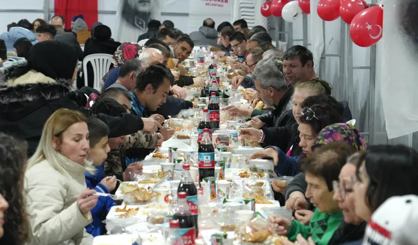 Ankara Keçiören'de özel gereksinimli bireyleri buluşturan iftar