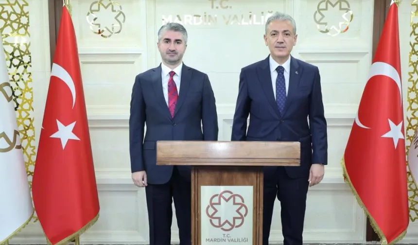 Bakan Yardımcısı Tarıkdaroğlu'ndan Mardin Valiliği'ne ziyaret