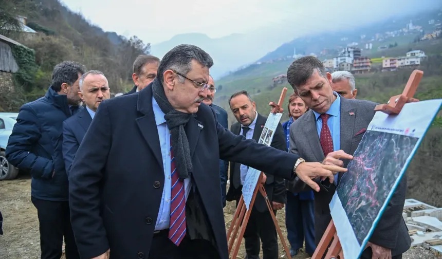 Başkan Genç: 'Düzköy'ün atık sorununu ileri biyolojik arıtma ile kökten çözüyoruz'