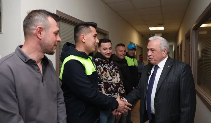 Bursa Nilüfer'de geleneksel bayramlaşma