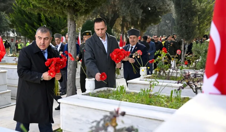 Çanakkale Zaferi'nin 111. Yılı Bornova'da anıldı