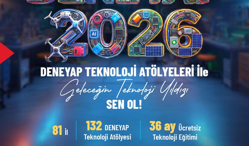 DENEYAP Türkiye, Geleceğin Teknoloji Yıldızlarını Arıyor;