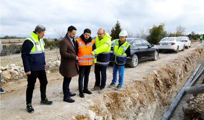 Denizli Uzunpınar'da modern içme suyu yatırımı hızla yükseliyor
