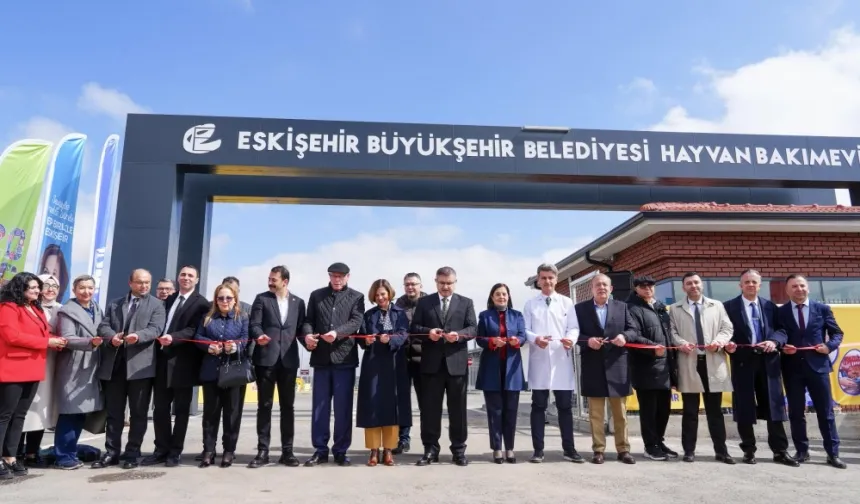 Eskişehir'de Hayvan Bakımevi açıldı