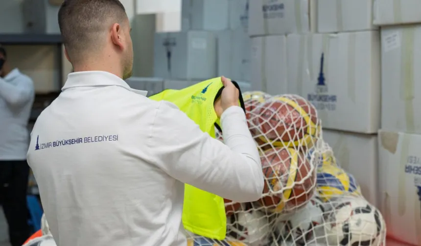 İzmir'de amatör spora 5 milyon TL'lik ayni destek