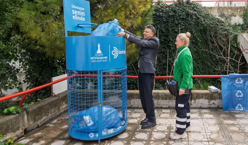 İzmir'de geri dönüşüm atağı evlerden sanayiye yayılıyor