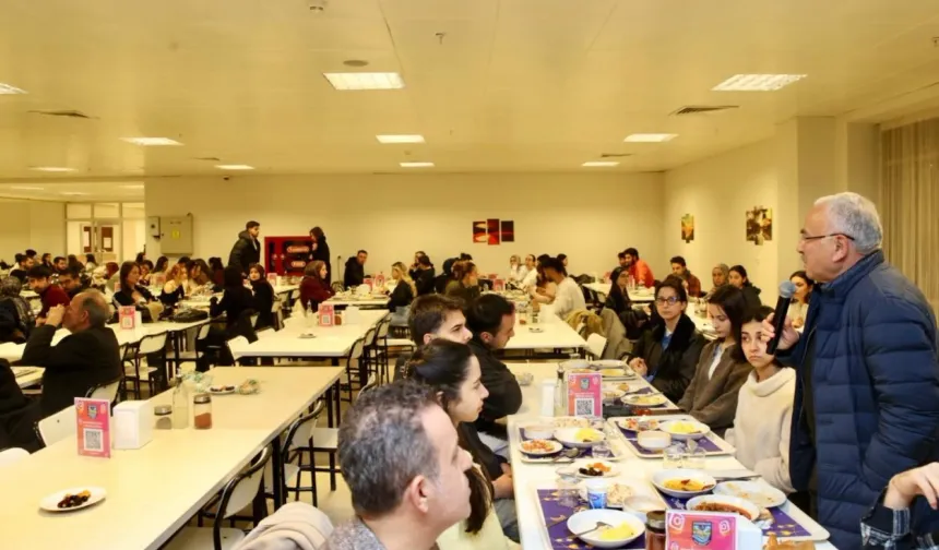 Ordu'da Başkan Güler'den öğrencilere ramazan iftarı