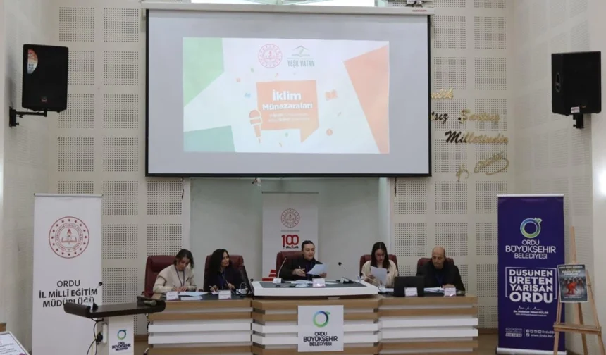 Ordu'da gençler fikirleriyle yarışıyor