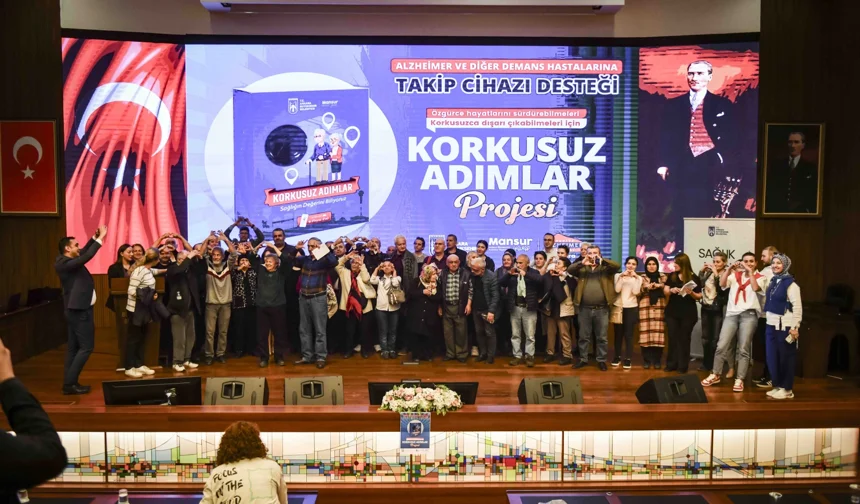 Ankara'da alzheimer ve demans hastalarına 'Korkusuz Adımlar' Desteği'