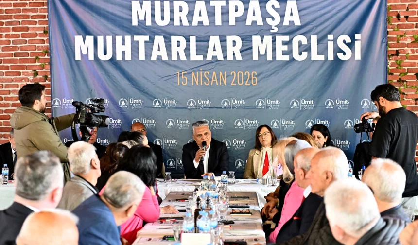 Antalya Muratpaşa'da muhtarlar toplandı