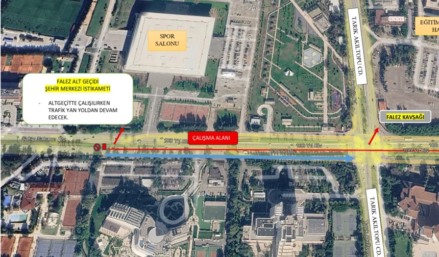 Antalya'da bu yol trafiğe kapatılacak