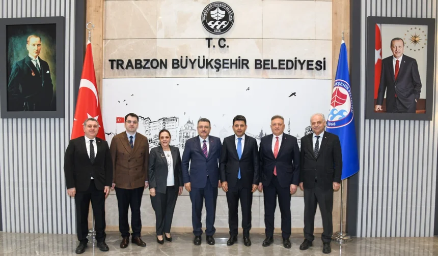 Bakan Yardımcısı Boyraz'dan Trabzon Büyükşehir'e ziyaret