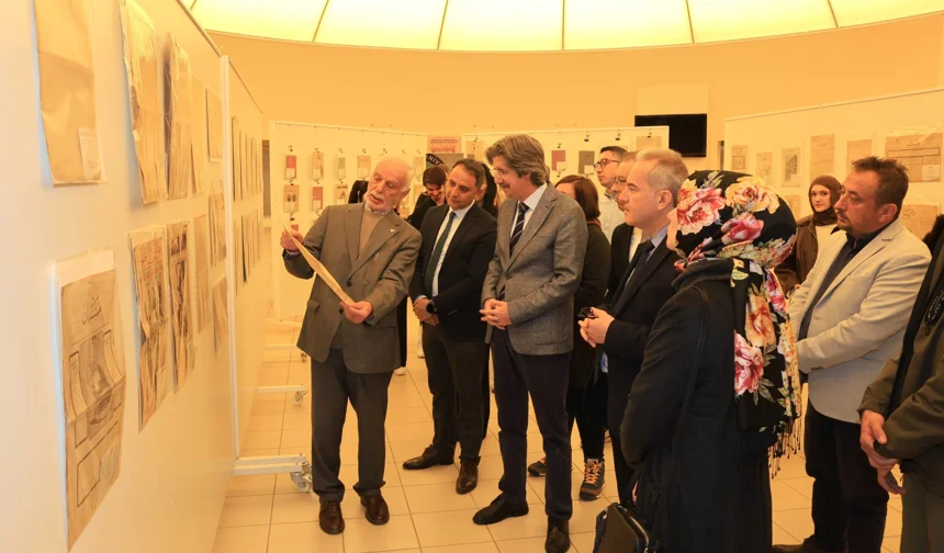 Bursa'da basın mirasının ilk adımları BUÜ'de sergileniyor