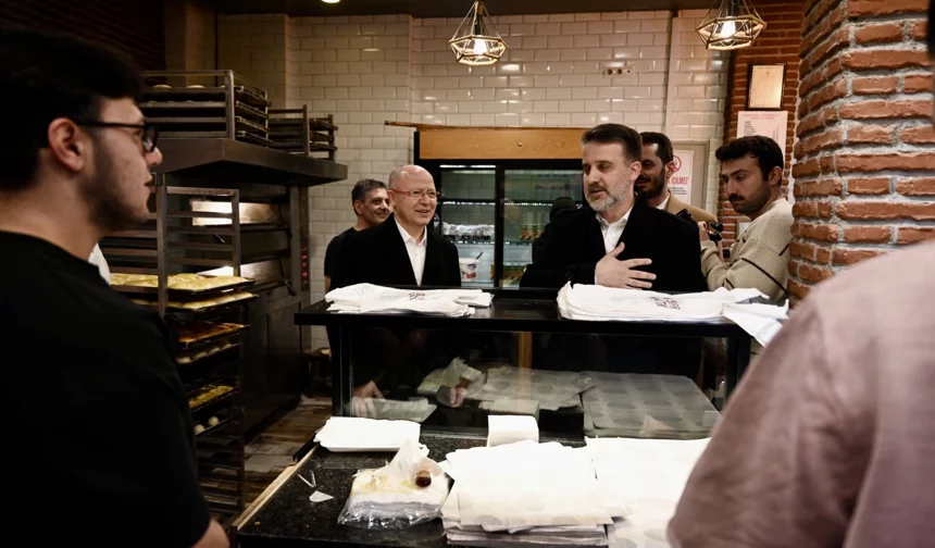 Bursa'da Başkan Vekili Şahin Biba ilk mesaisine ziyaretlerle başladı