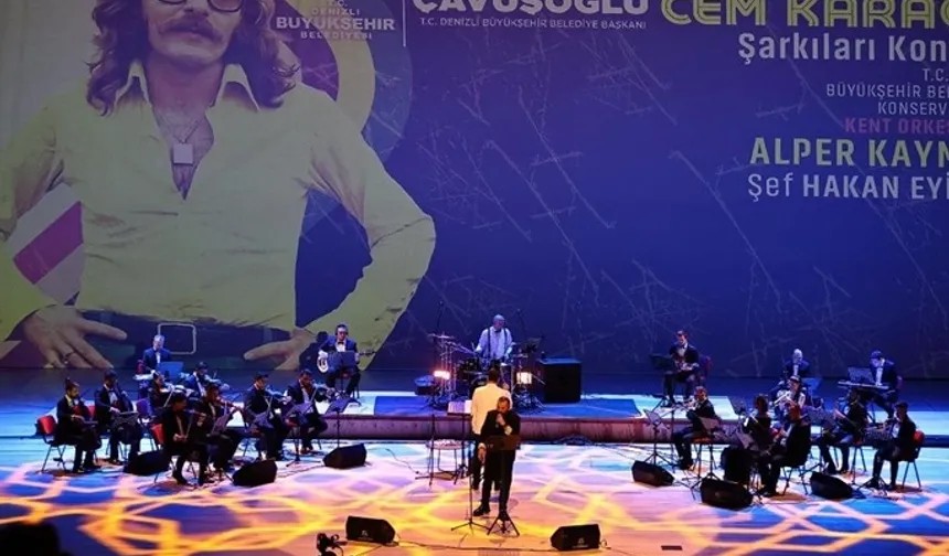 Denizli Büyükşehir'den Cem Karaca anısına konser