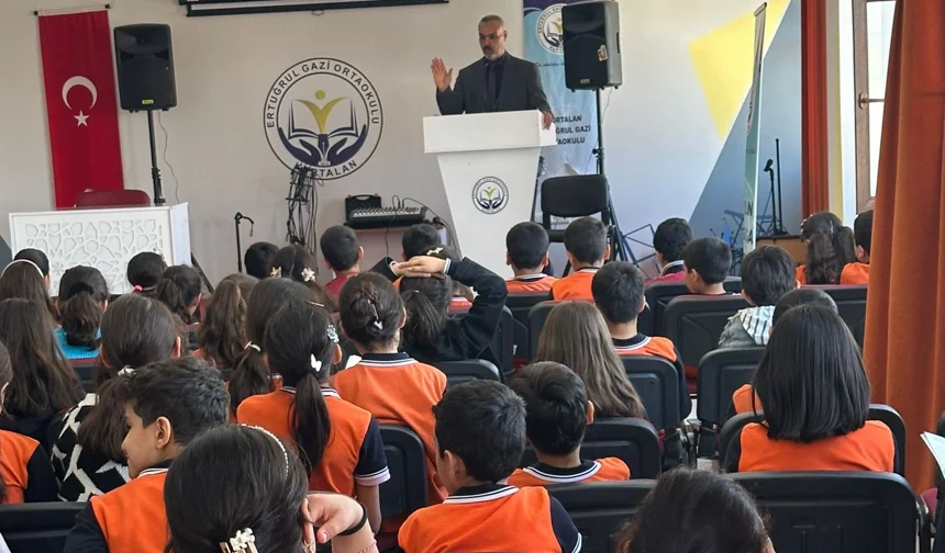 Kurtalan'da minik yürekler yazarla buluştu