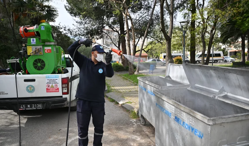 Manisa genelinde vektörle mücadele sürüyor