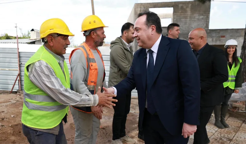 Manisa'da Tiyenli Camii'nde restorasyon başladı