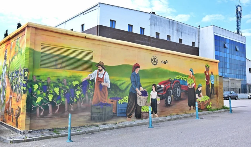Manisa'nın sokakları sanatla renkleniyor