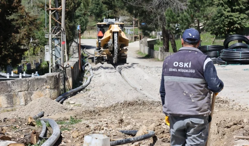 Ordu'da içme suyu hattı yenileniyor