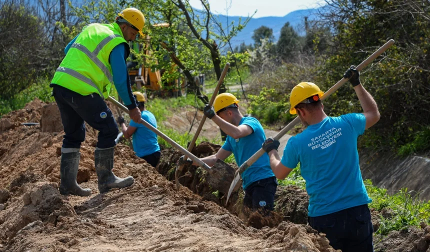 Sakarya Pamukova'da alternatif kaynaklar için altyapı çalışması