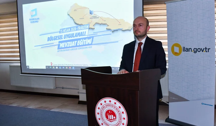 Trabzon'da BİK'ten uygulamalı mevzuat eğitimi