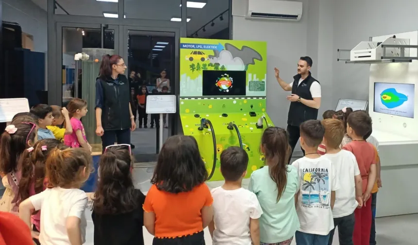 Balıkesir'de çocuklar bilim ve çevreyle buluştu