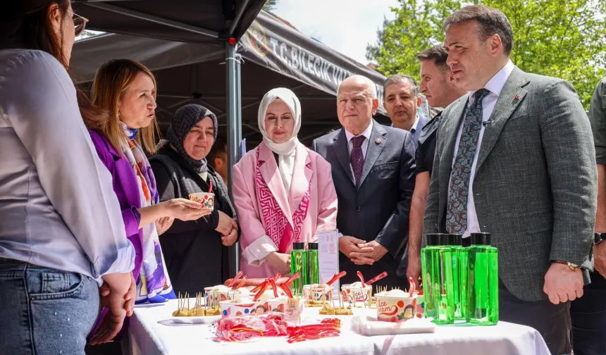 Bilecik'in tescilli lezzetleri vatandaşlarla buluştu