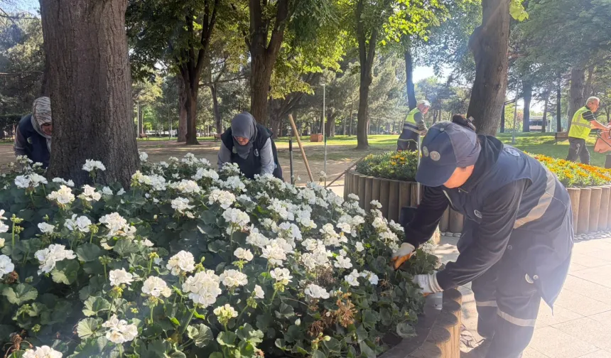 Bursa'da yeşil alanlarda çifte hazırlık