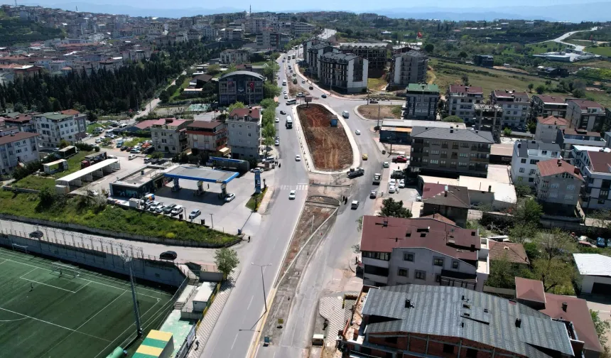 Büyükşehir'den örnek bir kavşak düzenlemesi daha