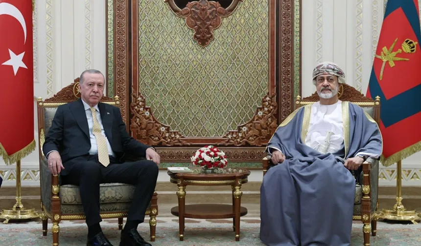 Cumhurbaşkanı Erdoğan, Umman Sultanı ile görüştü