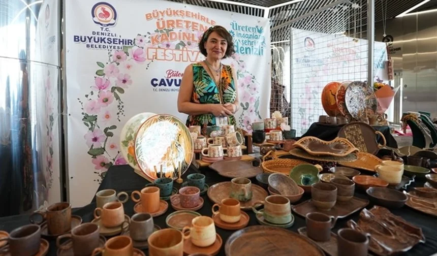 Denizli Büyükşehir'le kadın emeği ve anne sevgisi bir arada