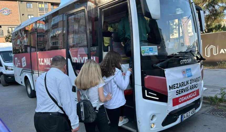 İstanbul Maltepe'de mezarlıklara ücretsiz ring