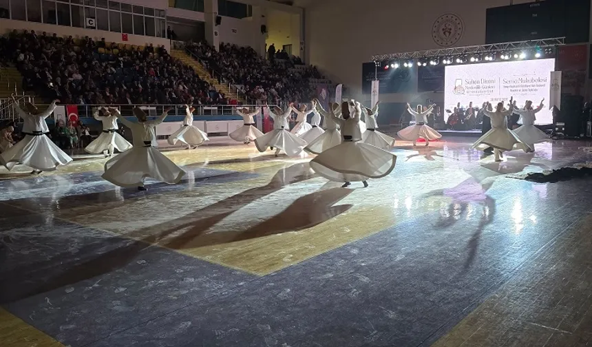 Konya Büyükşehir Sema Topluluğu'ndan görkemli gösteri