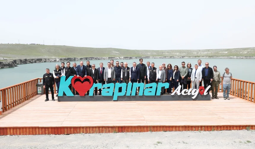 Konya Jeopark için yerinde inceleme