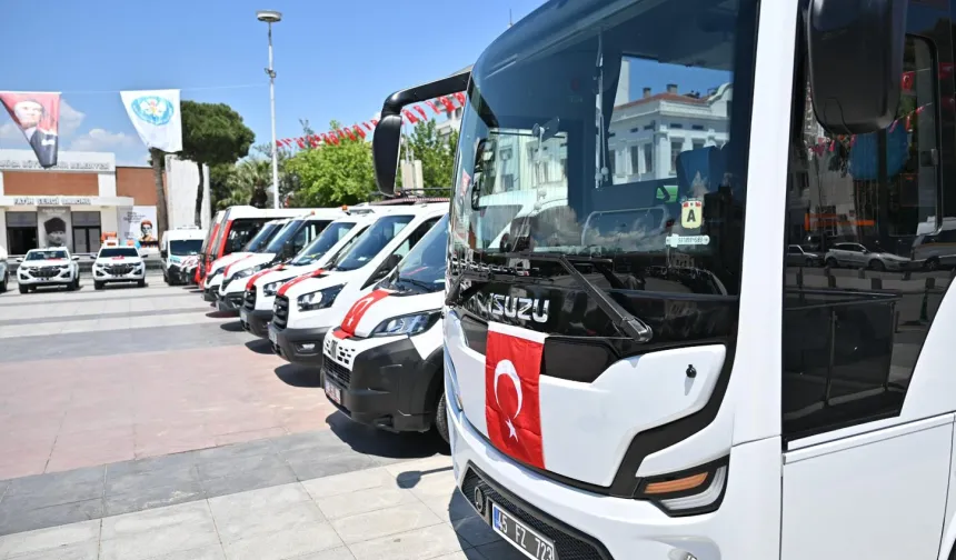 Manisa Büyükşehir'in araç filosuna 2,3 milyar liralık dev yatırım