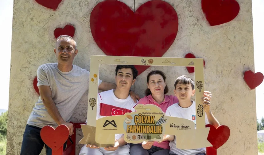 Mersin'de çölyak farkındalığı için anlamlı buluşma