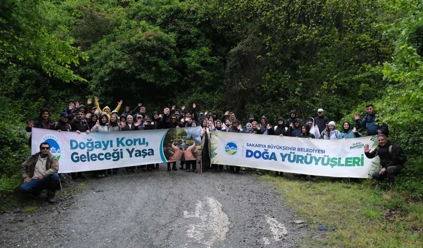 Sakarya doğa tutkunları Doğançay'ın eşsiz manzarasında buluştu