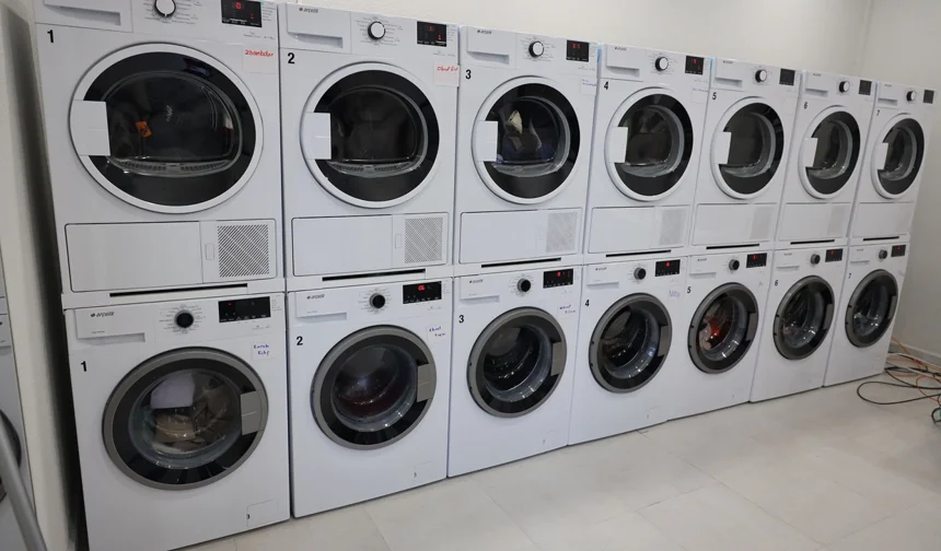 Sakarya'da ücretsiz Öğrenci Çamaşırhanesine yoğun ilgi