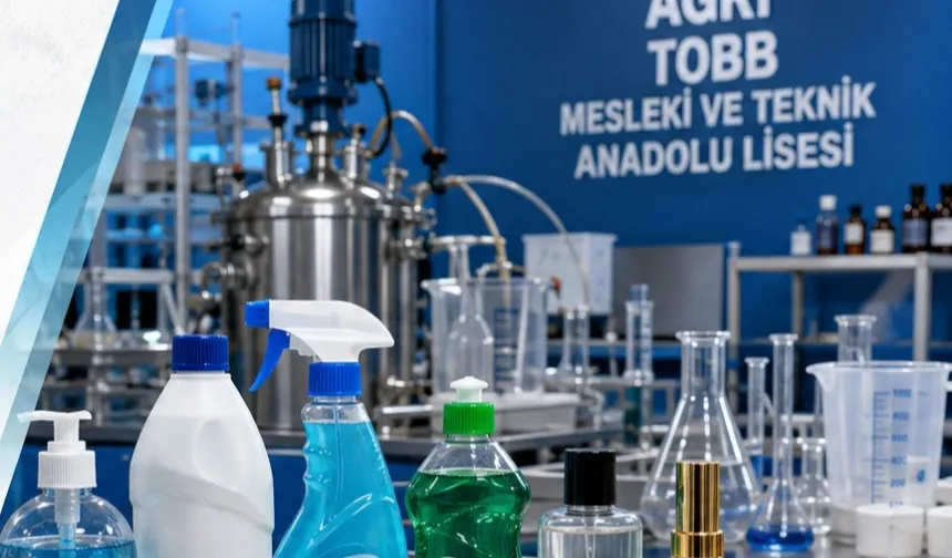 Ağrı TOBB MTAL'de öğrenciler üreterek kazanıyor