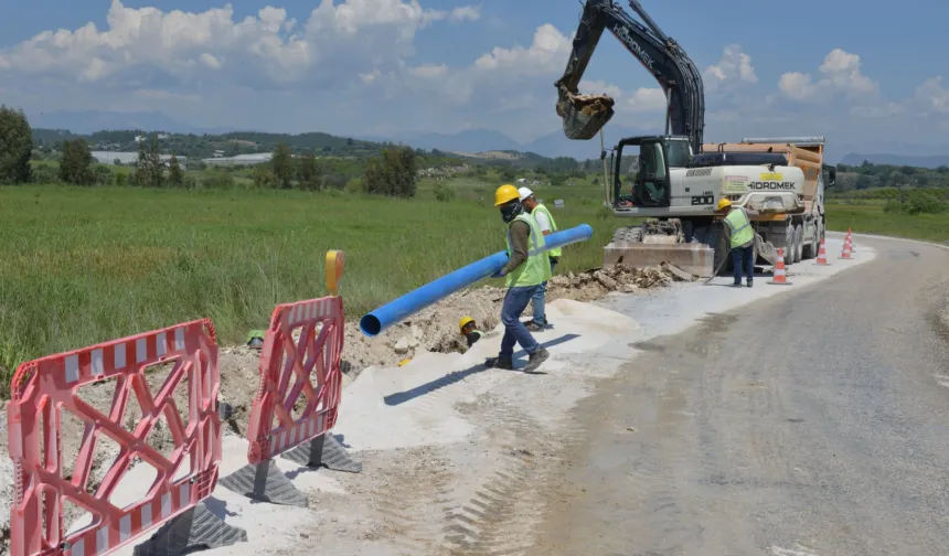Antalya'da Manavgat Gündoğdu'ya dev içme suyu yatırımı