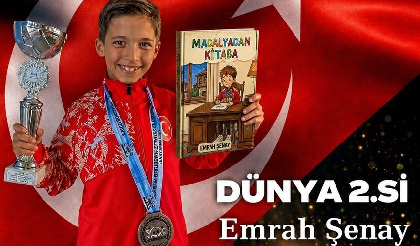 8 yaşında şampiyon, 10 yaşında yazar oldu